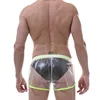 Men's Swimwear Surfing Beach pants boxer Swimming PVC Material Transparent Trunks Sexy Shorts Swim briefs Boxers Sports Suit Men 3