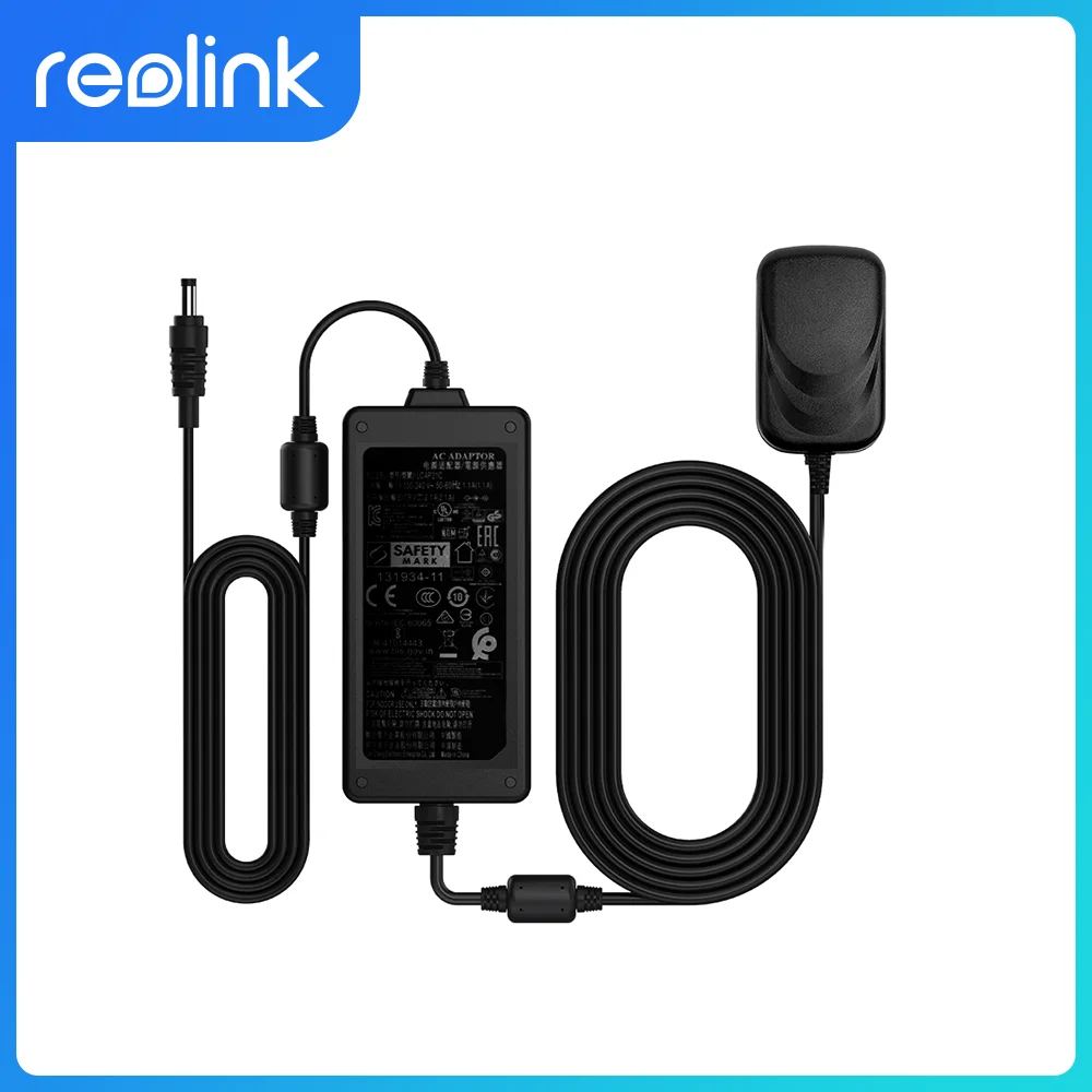 Power Adapter for Reolink PoE NVR 48V/2.5A for RLN8410