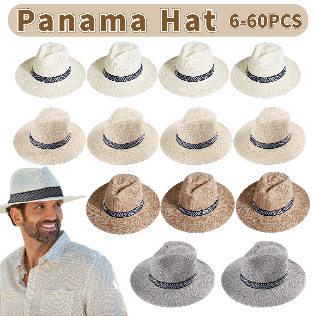 

Шляпа Мужская/Женская Солнцезащитная с широкими полями, 6-60 шт.