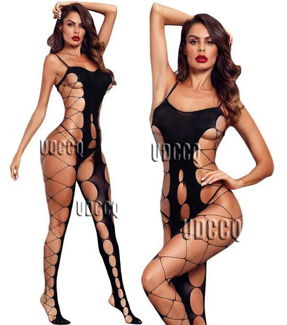 hot sexy underwear women erotic Bodystockings plus size lingerie Babydoll dress Underwear Translucent Chemises Bodysuits Garter