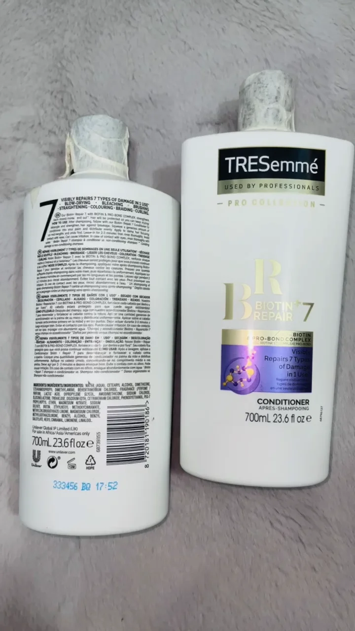 TRESemme Biotin Repair +7 Conditioner with Biotin & Pro-Bond Complex 700ml