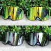 UV400 Magnetic Ski Goggles with Double Layer Polarized Lens Skiing Anti-fog Snowboard Goggles for Men Women Ski Glasses Eyewear 5