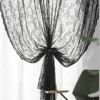 1PC lace German curtain with pole style window screen curtain, suitable for beautifying curtains in living rooms and bedrooms 5