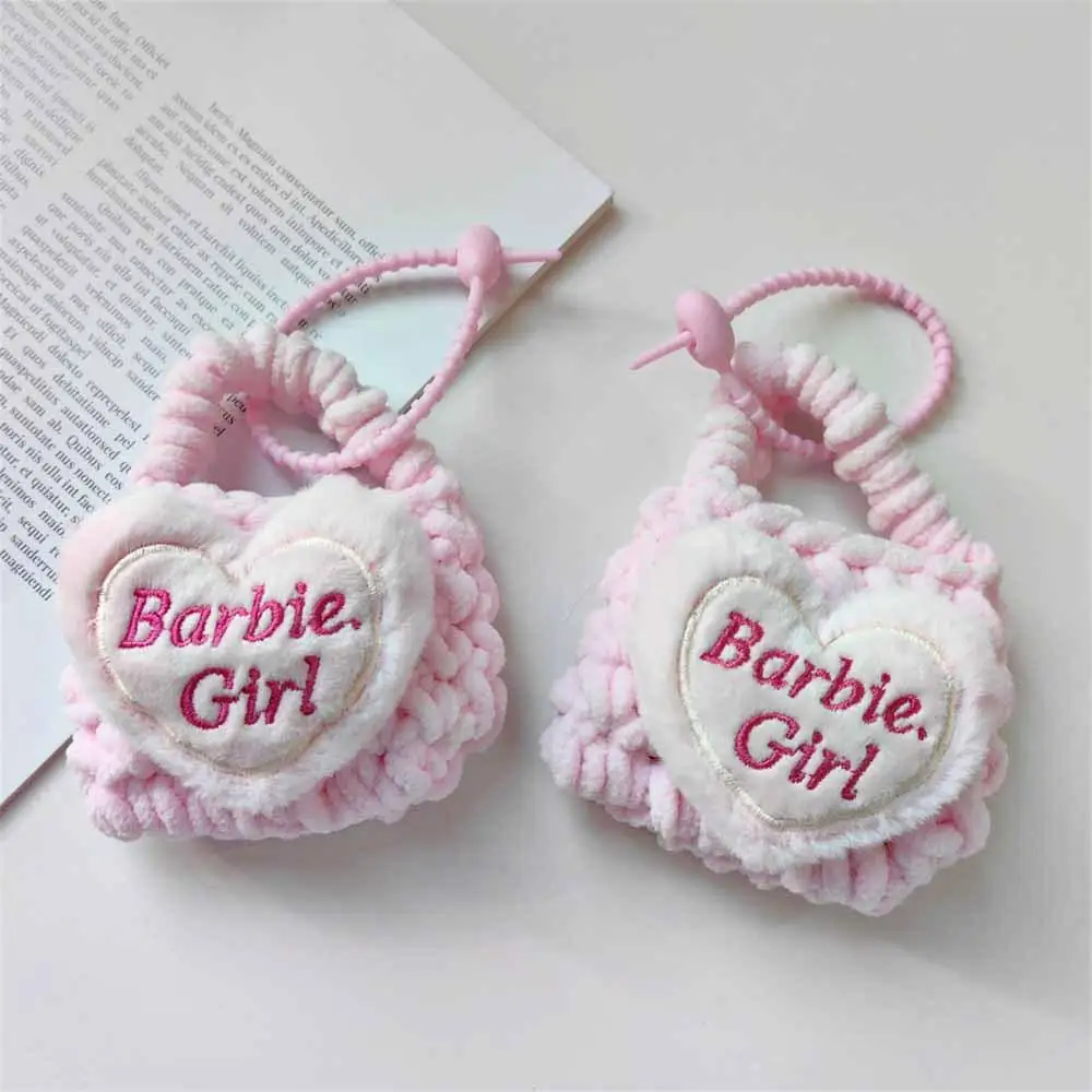 Cartoon Barbie Peluche Custodia Per Auricolari Airpods Kawaii Anime Doll Pink Barbie Bluetooth Protector Accessori Ragazza Regalo Di Compleanno Giocat