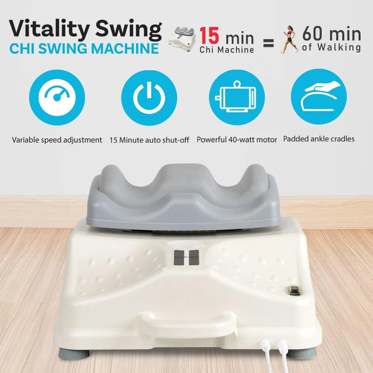 Machine Original - Passive Aerobic Exerciser for Vitality Swing Shaking Exercise 3