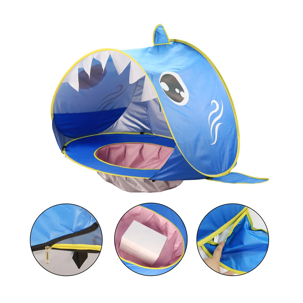 2-in-1 Baby Beach Tent with Pool 1