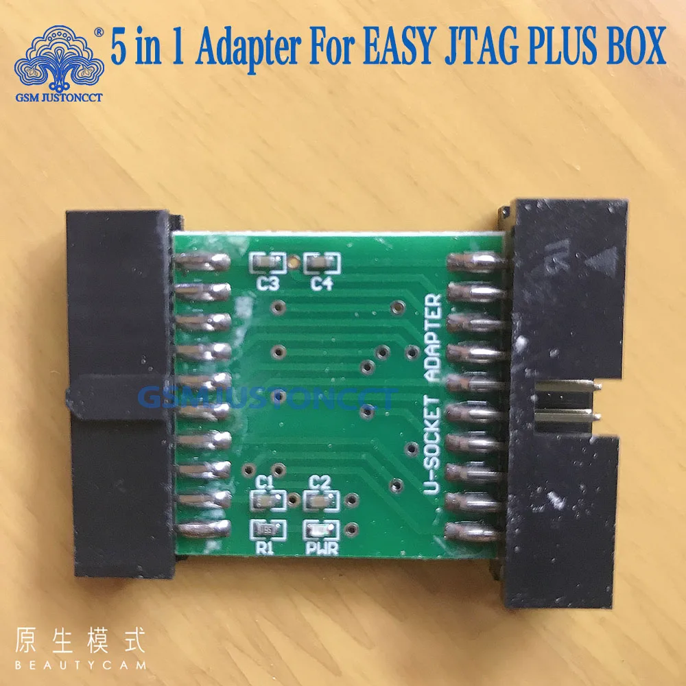 Easy Jtag 플러스 박스, ESAYJTAG 도구용 어댑터 세트, JTAG, ISP1BIT, ISP4BIT, U-SOCKET, E-SOCKET, 5 in 1, 신제품