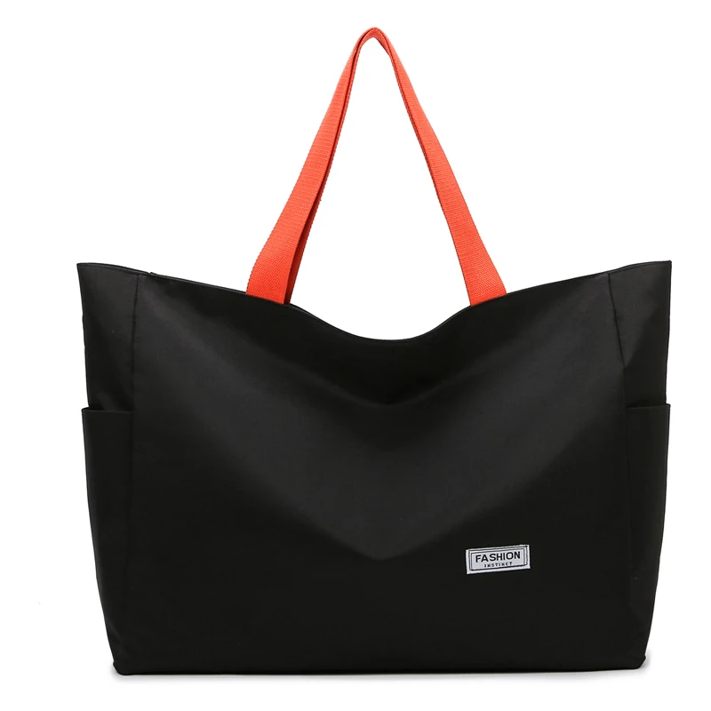 Women's Leisure Shoulder Bags Waterproof Oxford Ladies Fashion Fitness Travel Bags Designer Large-capacity Female Light Handbags