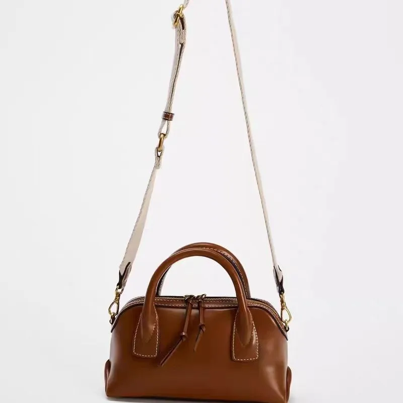 NEW Women's Shoulder Bag PU Leather Fashion Trend Girl's Crossbody Bags ins Adjustable Shoulder Straps Women Messenger Bag