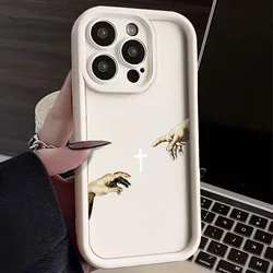 Elegant Jesus Cross Art Phone Case - Soft Silicone TPU Cover - Samsung S22 5G (TYW - 249hkx380a2)