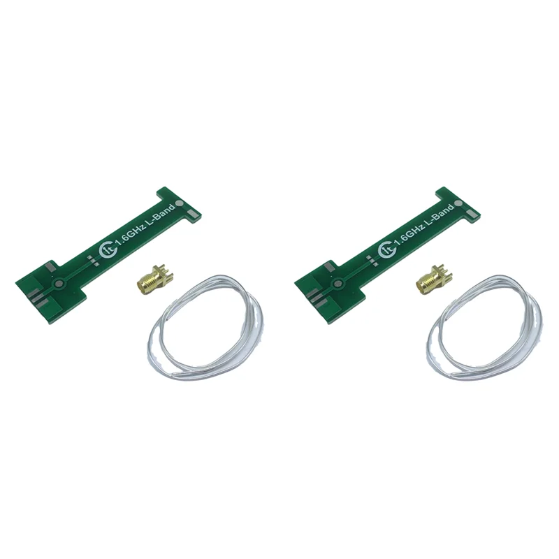 항공우주, 기상, 포지셔닝, 릴레이 Green-ABVP용 Diy 키트 1.6Ghz 1.7Ghz L-밴드 Qfh-안테나 50옴 2개
