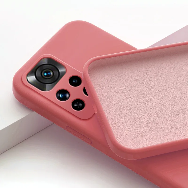 Premium Liquid Silicone Soft Matte Shockproof Phone Case - Candy Bumper Cover
