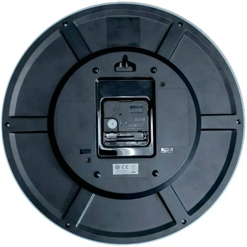 

in. Business Wall Clock, Red Analog Quartz QXA756RLH