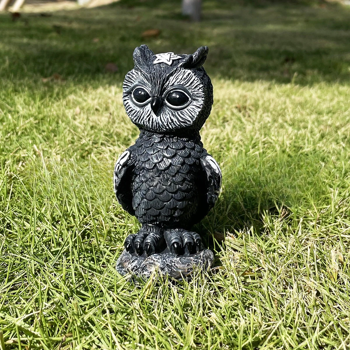 Halloween Magic Black Dragon Snake Griffin Unicorn Mysterious Witches Statue Home Decor Figurine Christmas Desk Ornaments