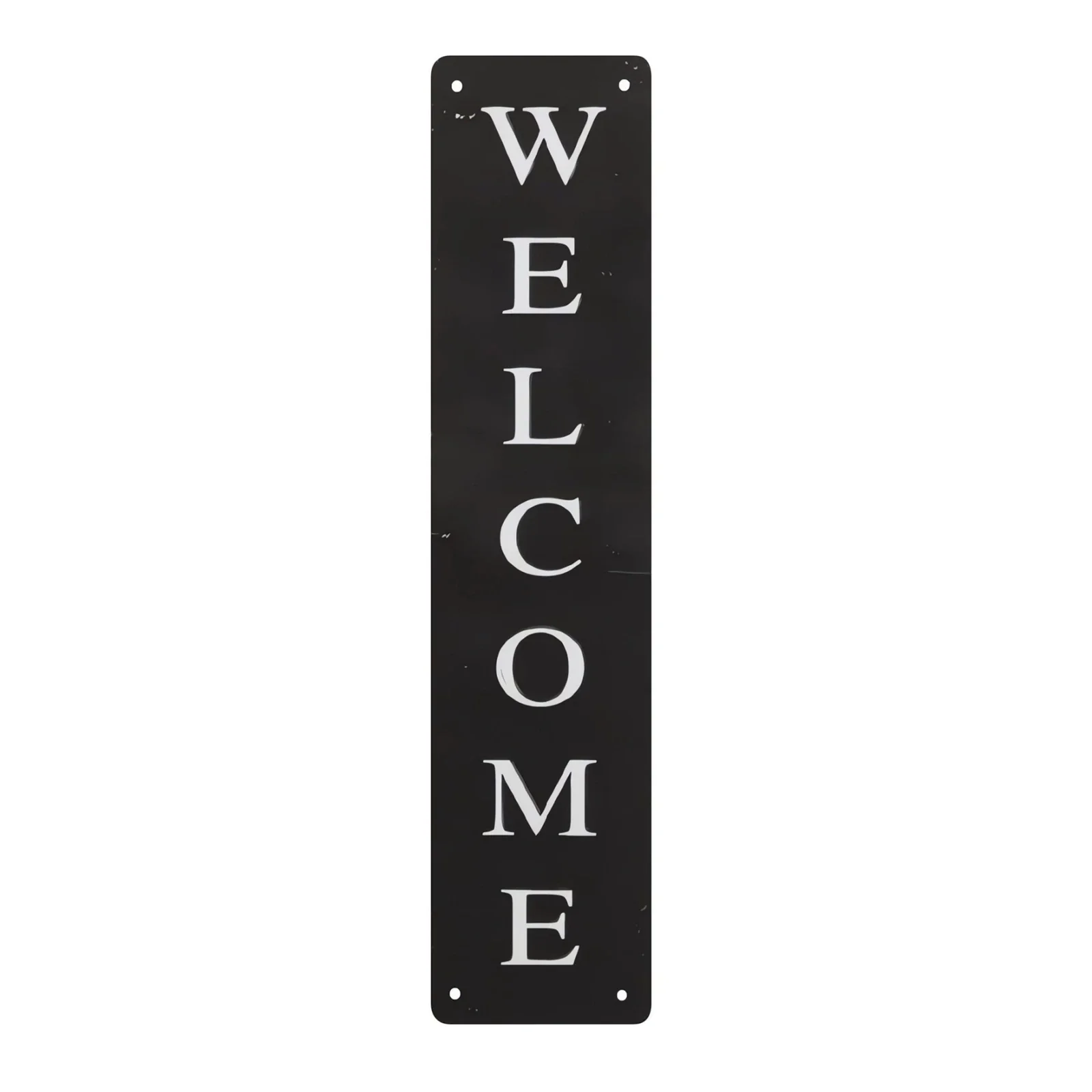 Letrero Redondo De Metal Rústico Para Decoración De Pared, Letrero De Gnomo De Bienvenida Para Otoño, Decoración De Puerta Delantera, Decoración De – Yaxa
