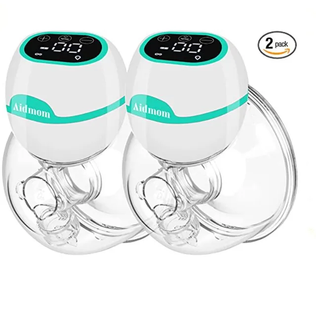 2022 Portable Electric Breast Pumps Hands Free Wearable Breast Pump BPA-free Baby Accessories Newborn Comfort Milk Collector