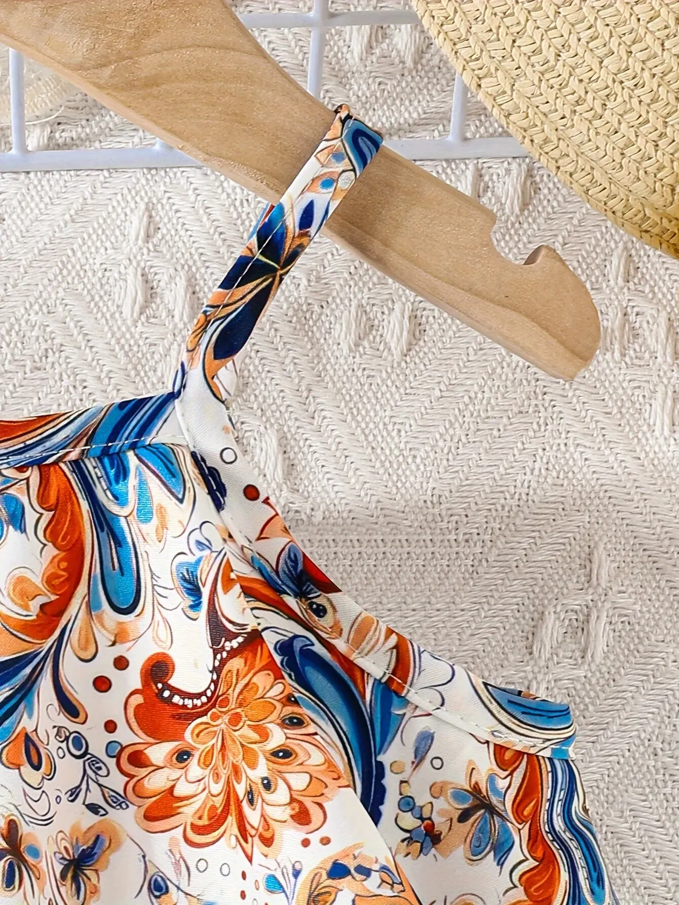 2 피스 여름  소녀 멋진 캐미솔 조끼 + 반바지 패션 패턴 민족 인쇄 통기성 편안한 캐주얼 정장