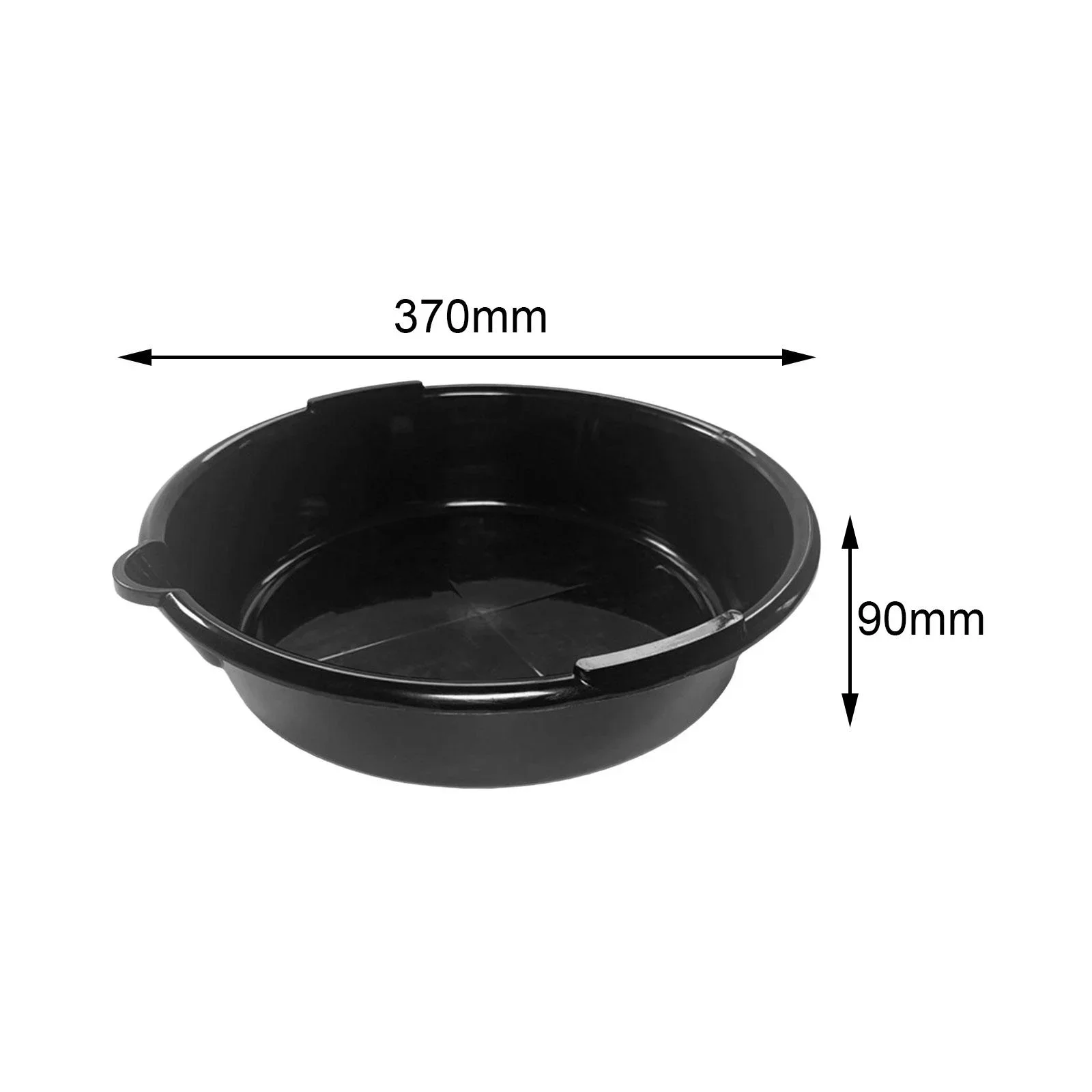 Oil Drain Container 6.5L Oil Drain Container Car Oil Change Pan Receiving Basin Pan Anti Splash Leak Proof Auto Repair Basin for Workshop