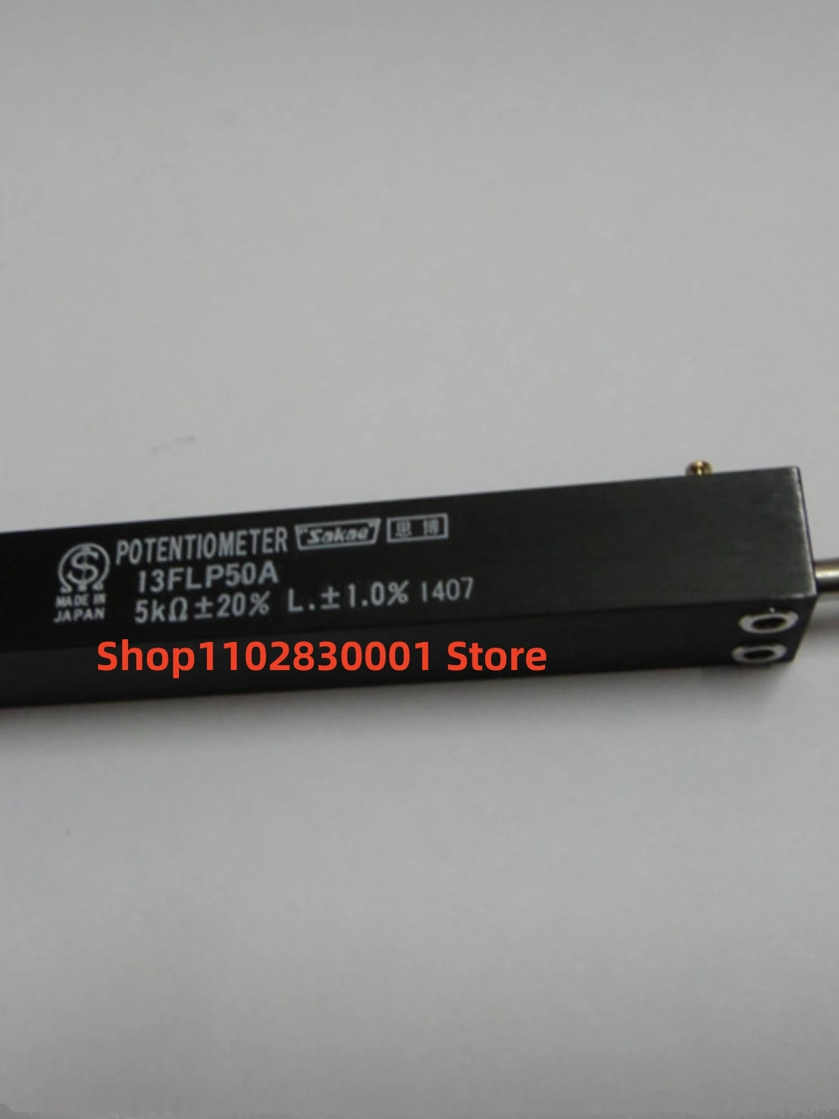 

1PCS New 13FLP50A 5K For Sakae Linear Push-Pull Displacement Potentiometer Stroke 50mm 100% Good IC CHIP