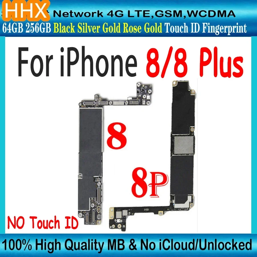 For iPhone Motherboard Original 64gb/256gb Full Chips Unlocked
