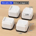 White square M 4PCS