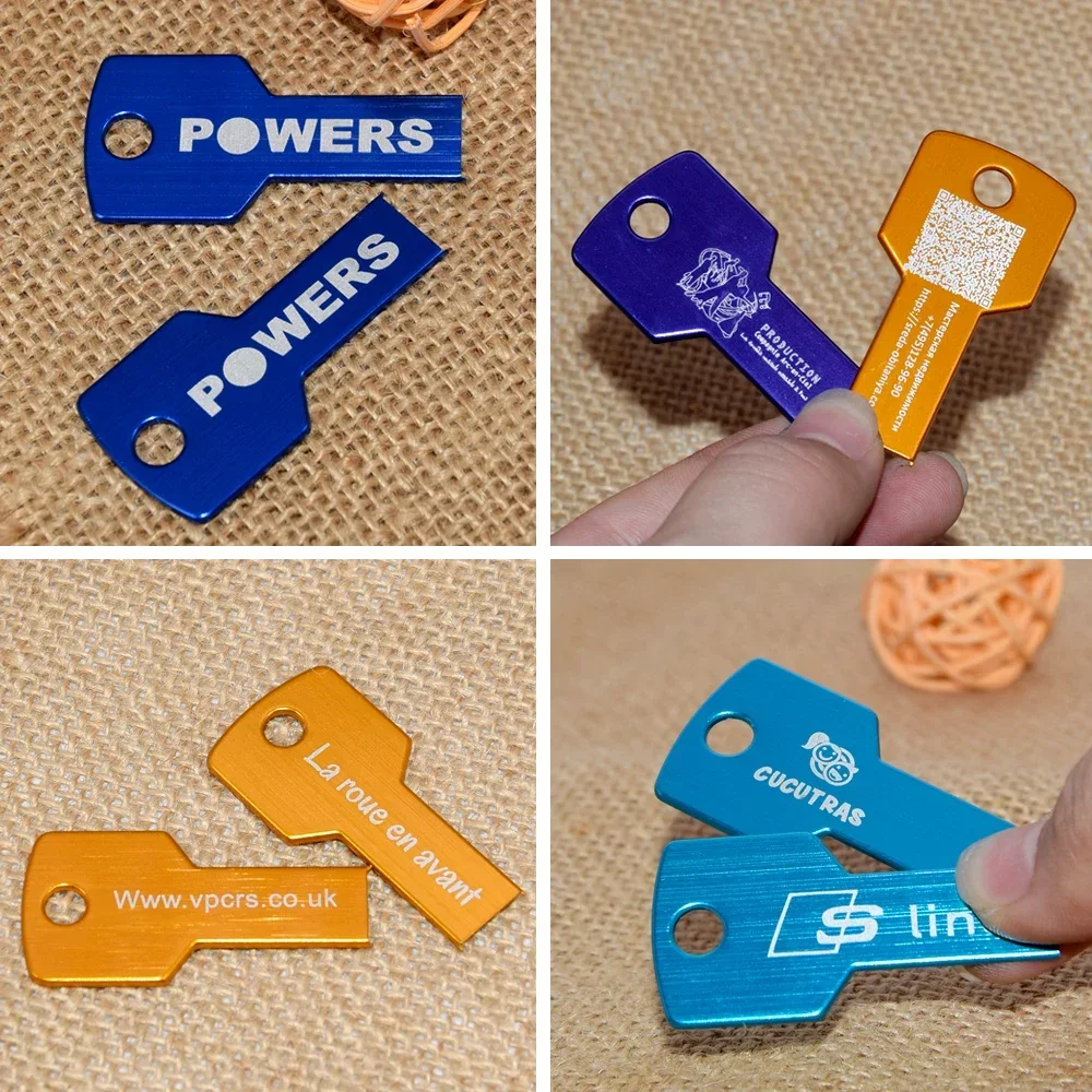 무료 커스텀 로고 USB 플래시 드라이브, 2.0 고속 펜 드라이브, 금속 USB 스틱, 키 포함, 4GB, 8GB, 16GB, 32GB, 64GB, 128GB, 30 개