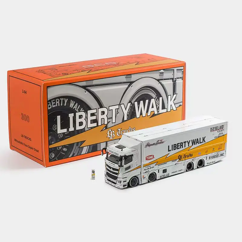 In Stock Gcd 1:64 Mitsubishi Motors Lbwk Heavy Truck