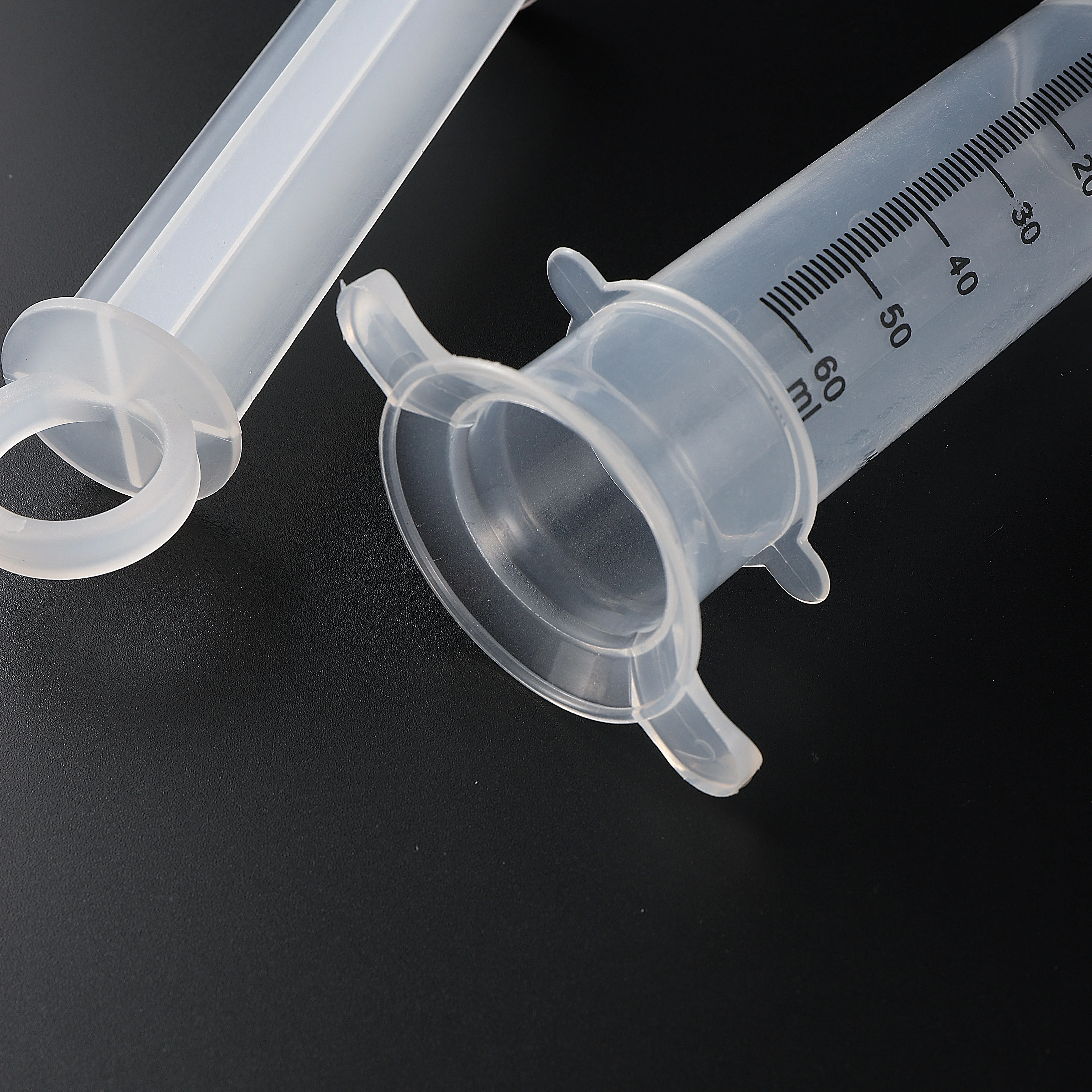 Chick Feeding Syringe Liquid Medicine Feeder Push Tube Pigeon Quail Feeding Medicine Food Grade Silicone Tube 60ml