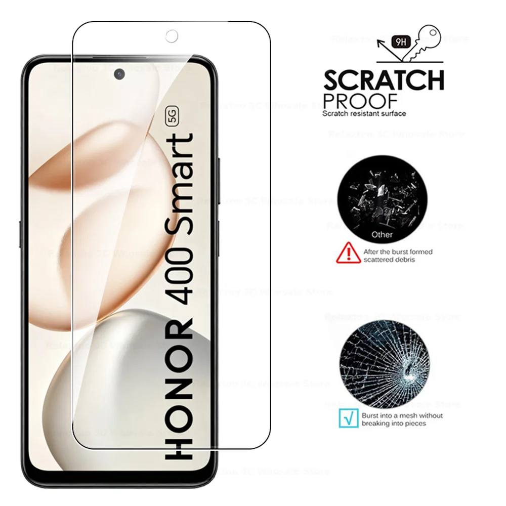 4-Pack Premium Tempered Glass Screen Protectors - Case-Friendly and Durable