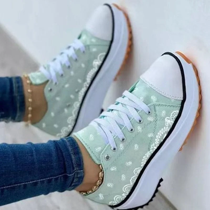 Women Platform Sneakers 2022 Spring And Autumn Fashion Casual Shoes Ladies Vulcanize Female Canvas Shoes Size 43 - Women's Vulcanize Shoes - AliExpress