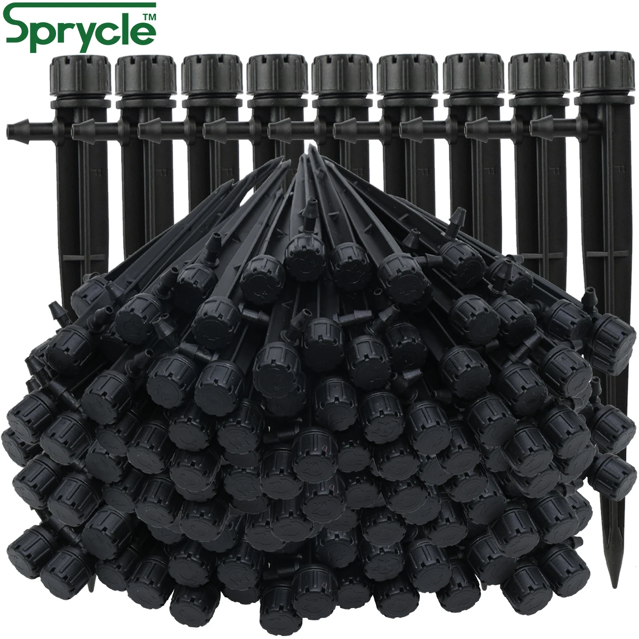 SPRYCLE50PCSGarden360DegreeAdjustableSprinklerWateringDrip