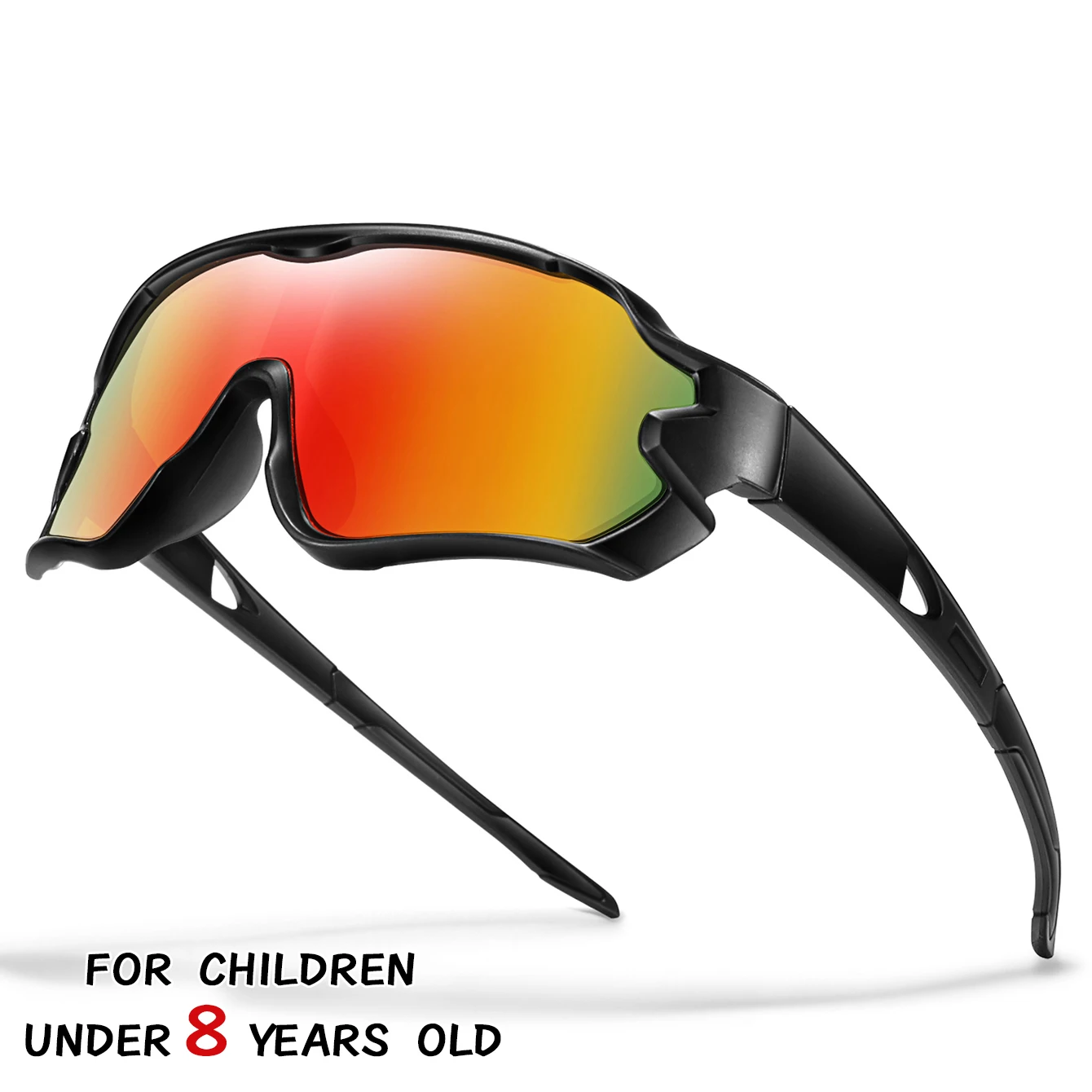 3-8 Years Old UV400 Boys And Girls Sunglasses Outdoor Sports Kids Cycling Goggles Children Camping Fishing Bike Eyewear