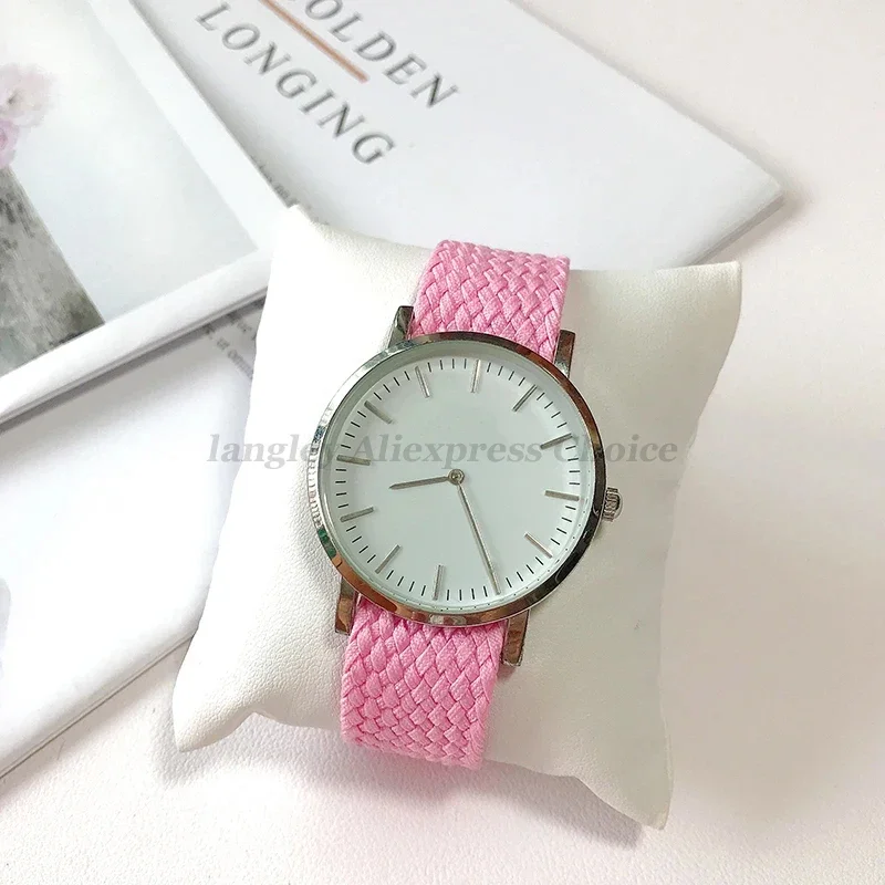 Versatile Woven Nylon Watch Band - Fabric Strap Replacement for Sport and Casual Wear