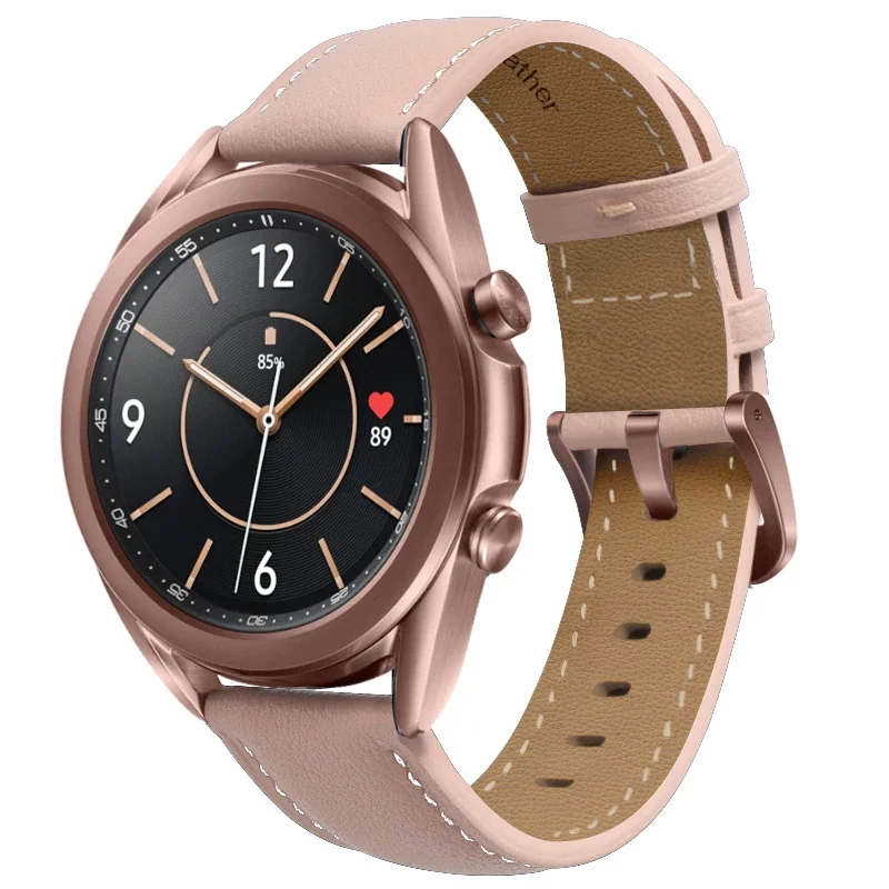 Premium 20mm Leather Watch Strap – Elegant Replacement Band