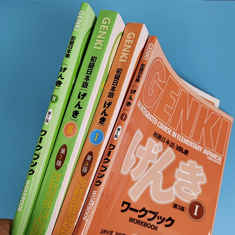 OriginalGenkiIIITextbookworkbookanswer3rdEditionlearnjapaneseenglishBookIntegrated
