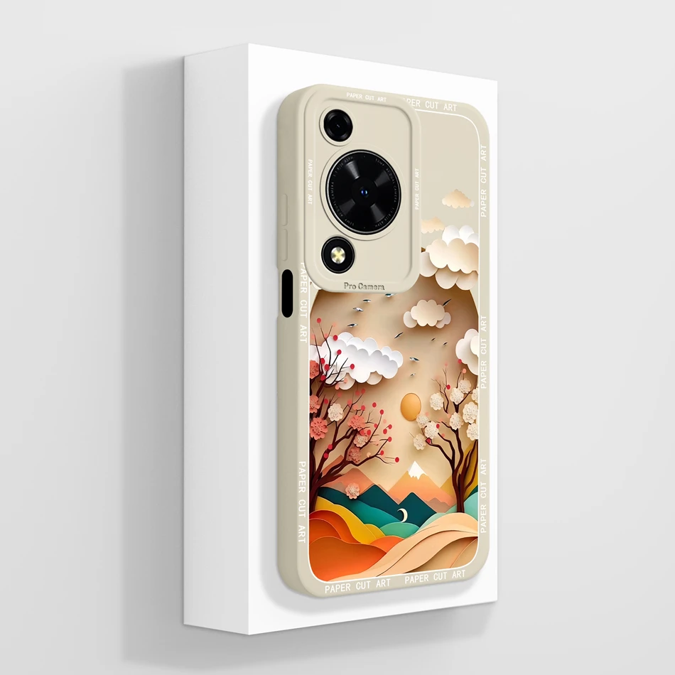 Cute Design Phone Case with Camera Protector, Soft Liquid Silicone Protective Bumper
