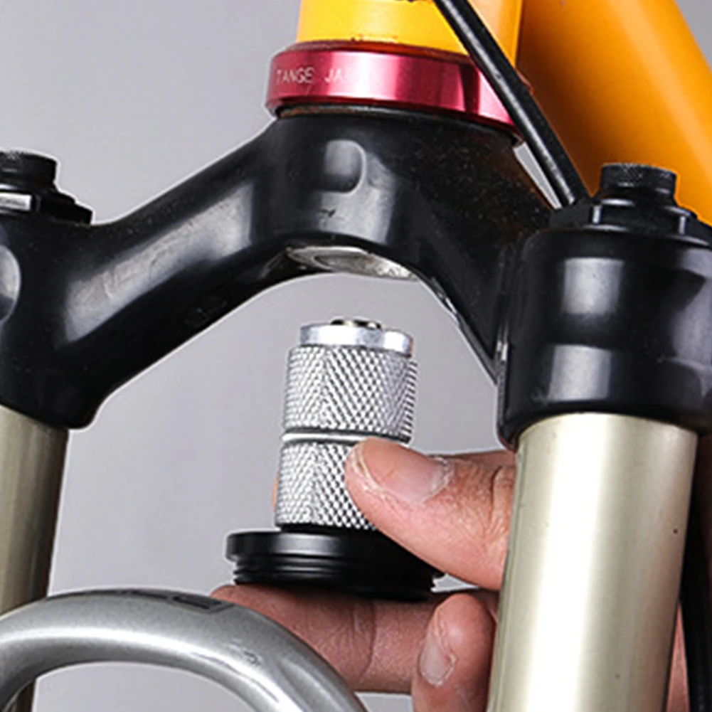 For Apple AirTag Bike Mounts Bicycle Front Fork Up Down Tube Bracket Anti-Theft Tracker Mount Holder Bicycle Headset Cap Cover