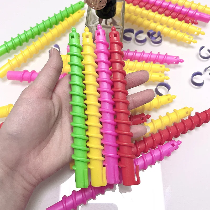 Heatless Hair Curler No Heat Hair Rollers Sleeping Soft Spiral Curls Lazy Perm Curling Rod Wave Formers Styling Tools 20pcs hair styling tool hair curling tools