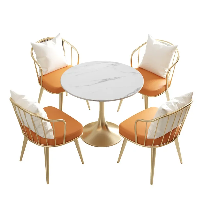 Cheap Price Manufacture Coffee Shop Furniture Restaurant Chair Cafe Dining Table Set 4 Chairs