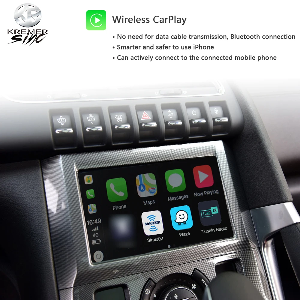 Module Carplay Sans Fil Intelligent Android Auto, Pour Peugeot Ismart 3008 Modèle  15-16, Lien En Miroir - Système De Démarrage Sans Clé - AliExpress