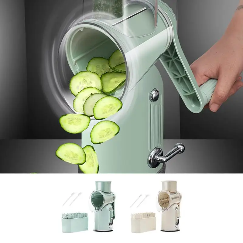 

stainless steel Cheese Shredder 1PCS Durable Efficient Manual Rotary Cheese Grater portable Multifunctional vegetables Cutter