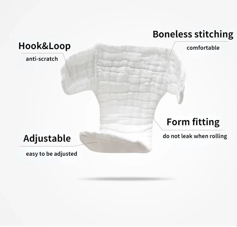 Thick Reusable Baby Cloth Diaper All In One Summer Pure Cotton Pocket Thicken waterproof diapers,cloth diapers
