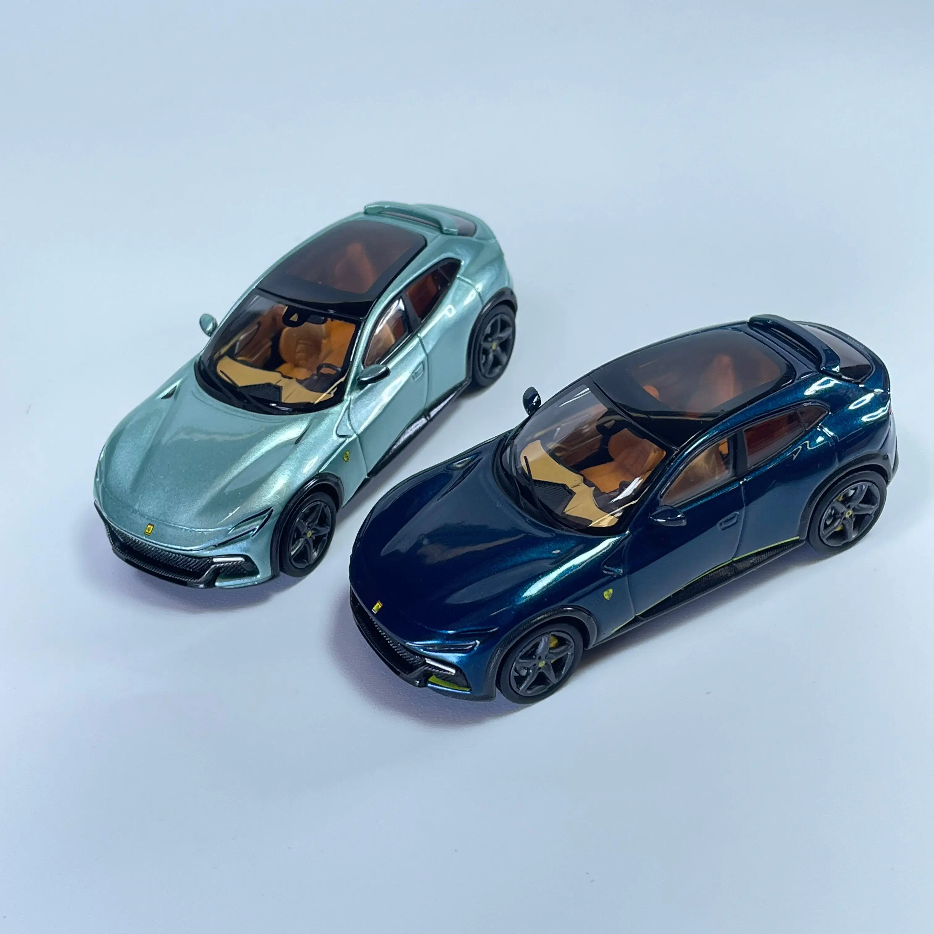 FunnyModel 1: 64 FUV 럭셔리 오프로드 차량 합금 자동차 모델