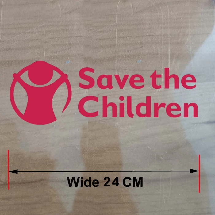 thumbnail image 1 of Parches termoadhesivos con el logotipo del patrocinador de fútbol Save The Children, material de PU, logotipo del patrocinador en el pecho, blanco y negro, 1 of 5