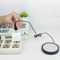 10W Cup Heater Coaster Coffee For Tea Mug Pad Portable Rechargeable USB Warmer 2
