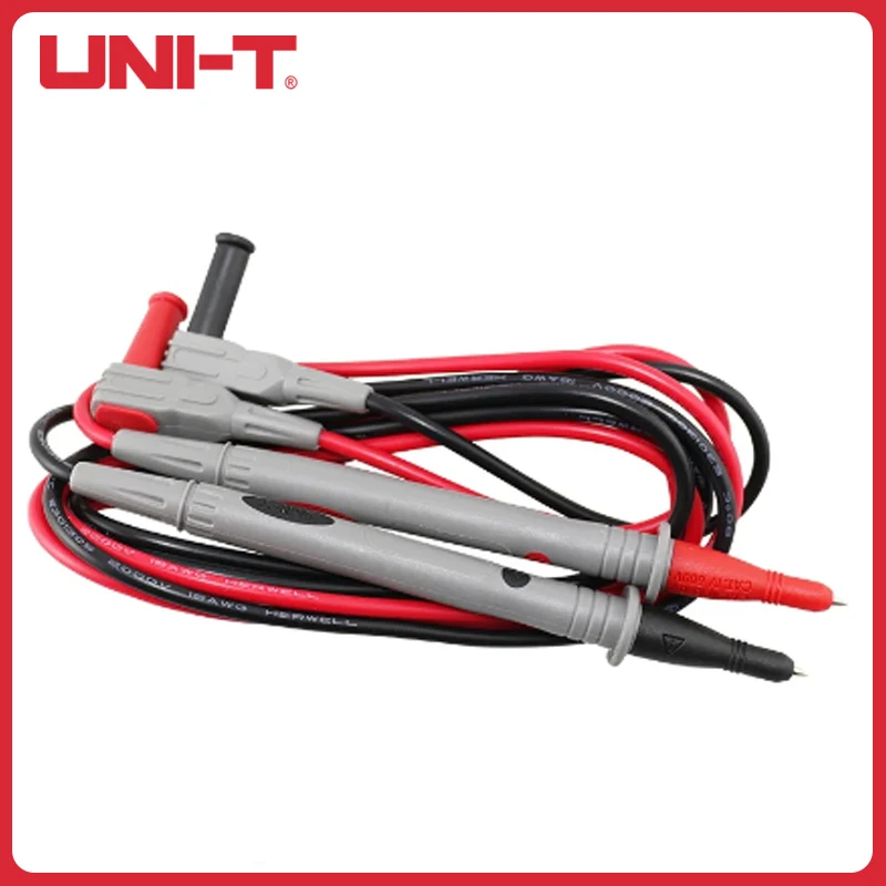 

UNI-T UT-L27 1000V 10A Multimeter Test Leads Probe 900mm with Insulated Wire Male Thread