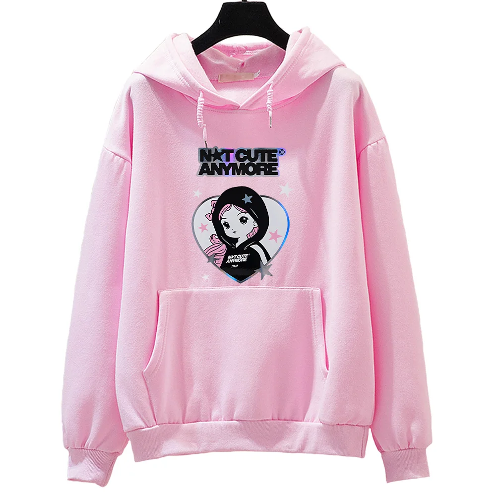 Korea Kpop ILLIT Band Hoodies ILLIT Not Cute Anymore Print