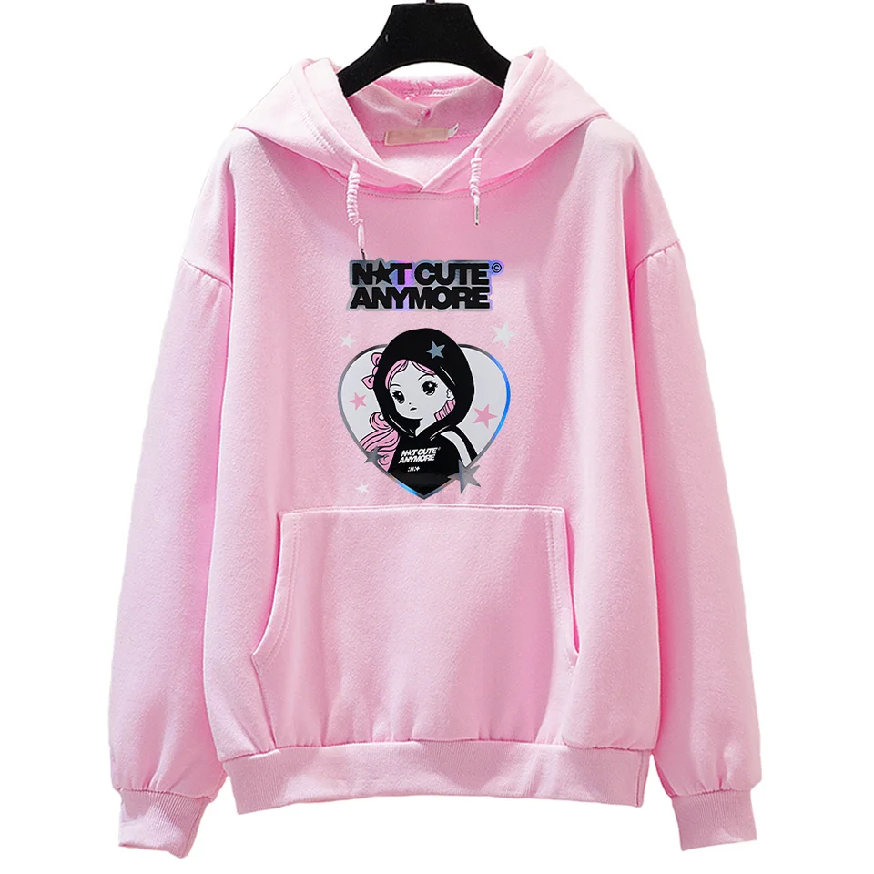 Korea Kpop ILLIT Band Hoodies ILLIT Not Cute Anymore Print