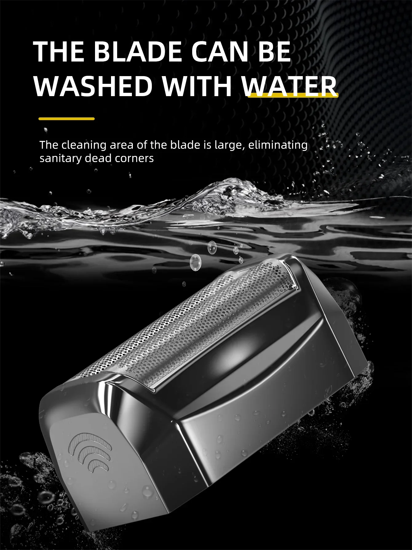 Rasoir électrique kemei étanche rechargeable par usb_voghion.com
