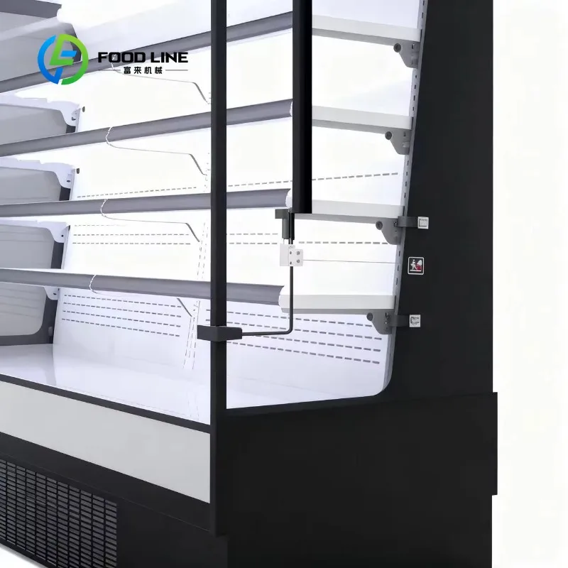 Customized Commercial Air Curtain Open Merchandiser Display Case Stable Suitable for Refrigeration Equipment Wholesalers 3